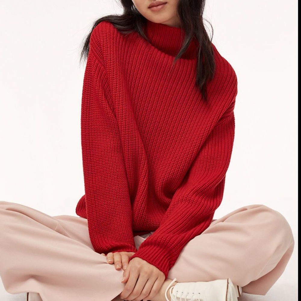 Wilfred free Red Sweater